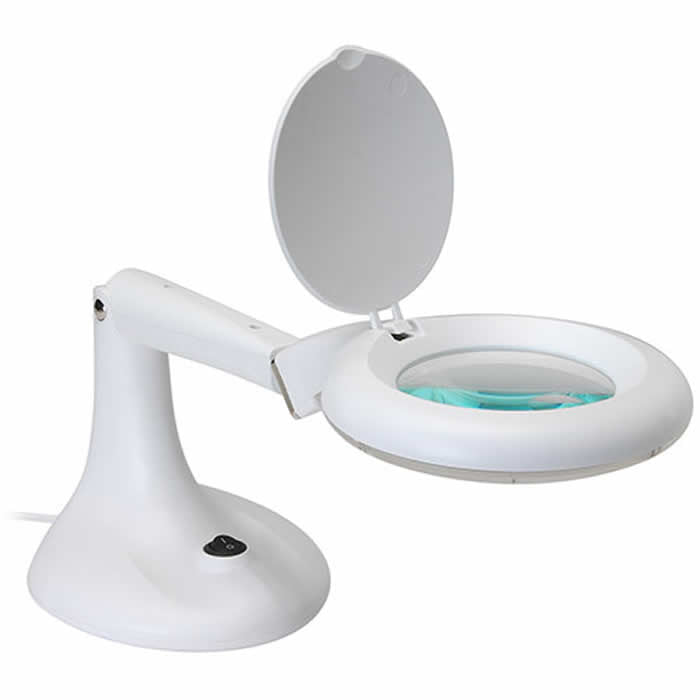 WONPX350022 Desktop Led Magnifier 32 LED 4in Lens With 3+12 Diopter (ONLINE ORDER ONLY)