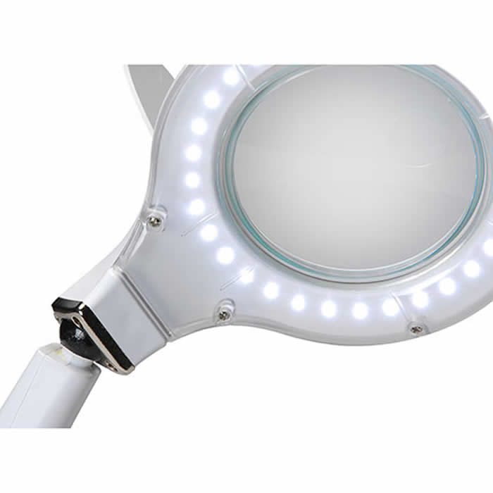 WONPX350022 Desktop Led Magnifier 32 LED 4in Lens With 3+12 Diopter (ONLINE ORDER ONLY)