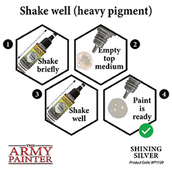 The Army Painter Warpaint Metallics (18ml) (ONLINE ORDER ONLY)
