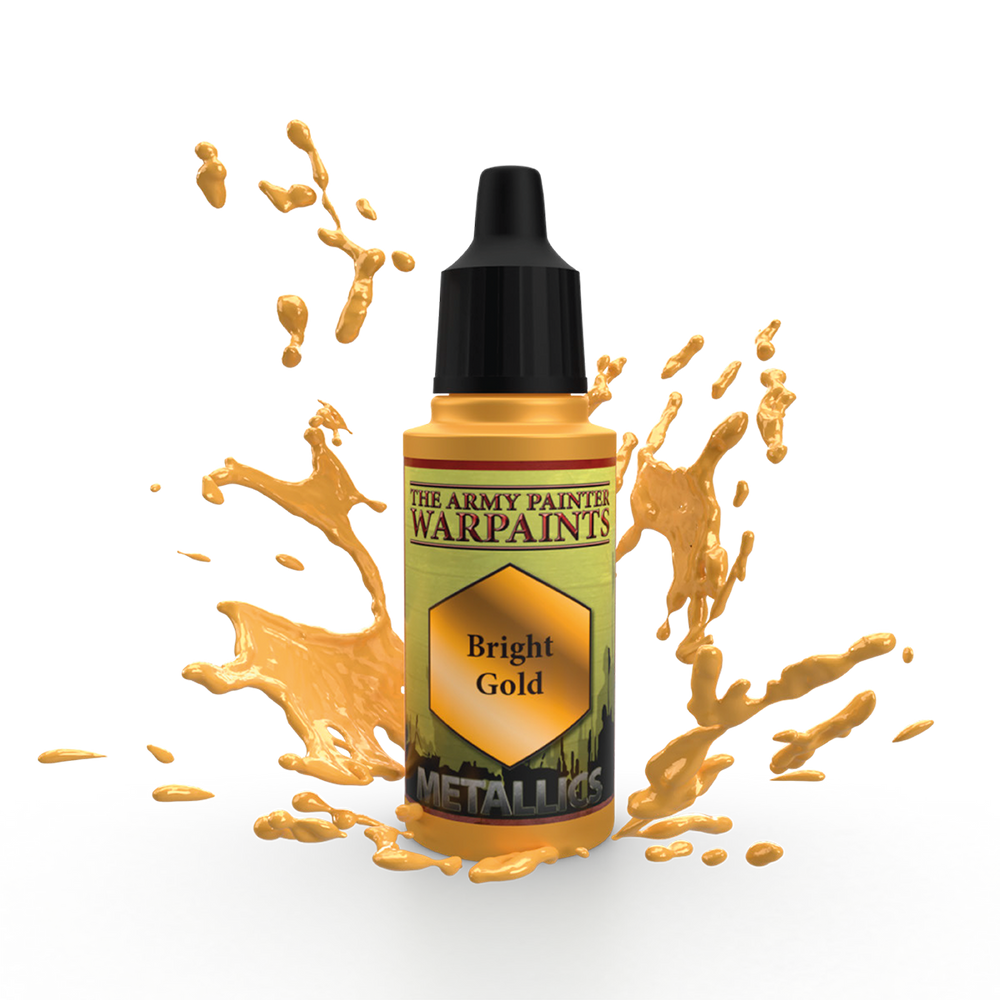 Army Painter Warpaints: Metallics - Bright Gold 18ml (ONLINE ORDER ONLY)