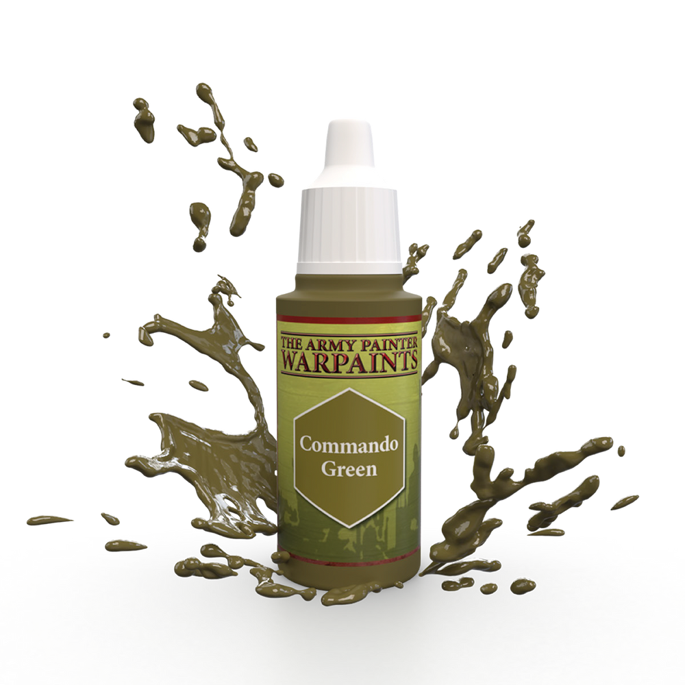Army Painter Warpaints: Commando Green 18ml (ONLINE ORDER ONLY)