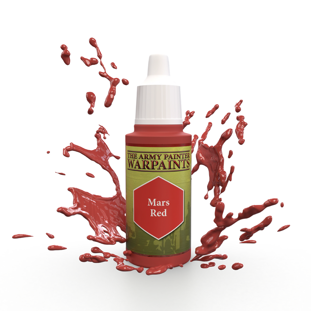 Army Painter Warpaints: Mars Red 18ml (ONLINE ORDER ONLY)