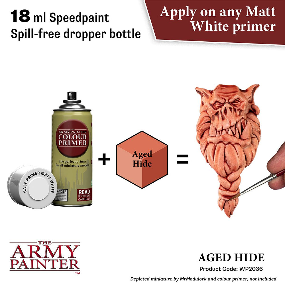 Army Painter Warpaints Speedpaint 2.0: Aged Hide 18ml (ONLINE ORDER ONLY)
