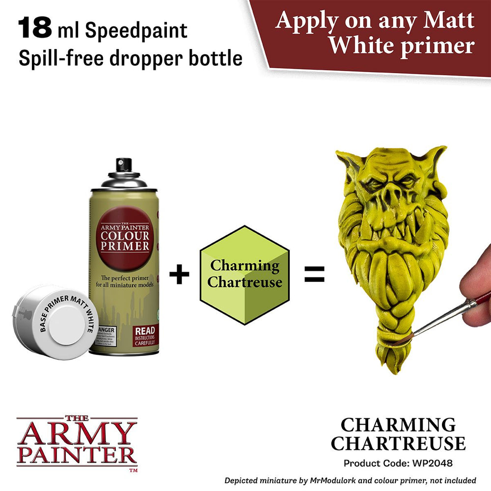 Army Painter Warpaints Speedpaint 2.0: Charming Chartreuse 18ml (ONLINE ORDER ONLY)