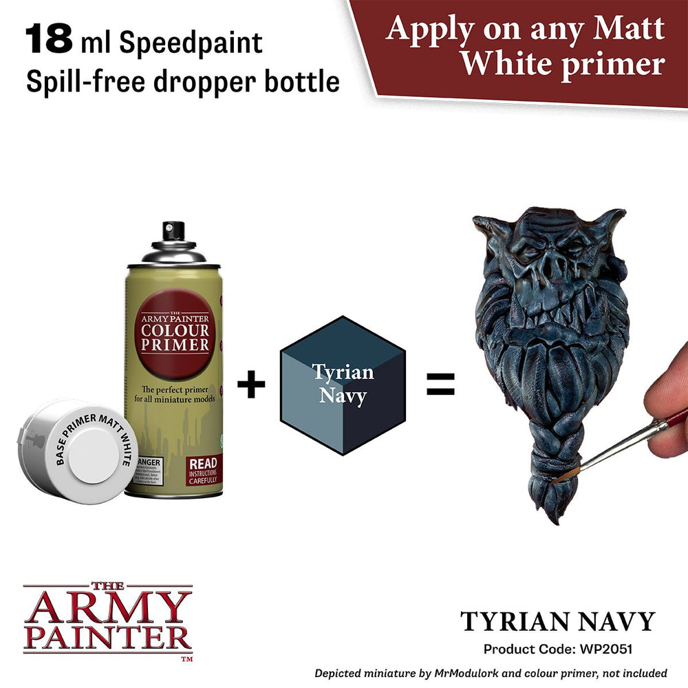 Army Painter Warpaints Speedpaint 2.0: Tyrian Navy 18ml (ONLINE ORDER ONLY)