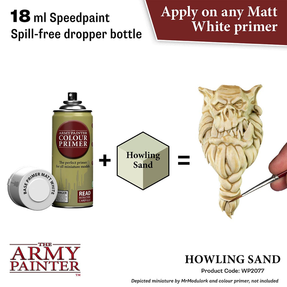 Army Painter Warpaints Speedpaint 2.0: Howling Sand 18ml (ONLINE ORDER ONLY)