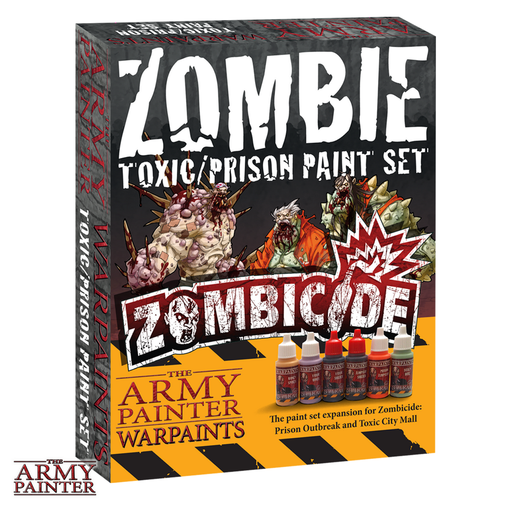 Army Painter Warpaints: Zombicide Toxic/Prison Paint Set