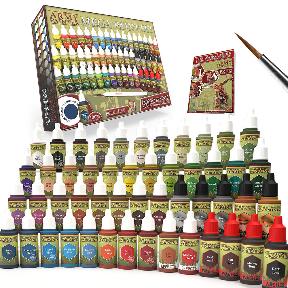 Army Painter Warpaints: Mega Paint Set (ONLINE ORDER ONLY)