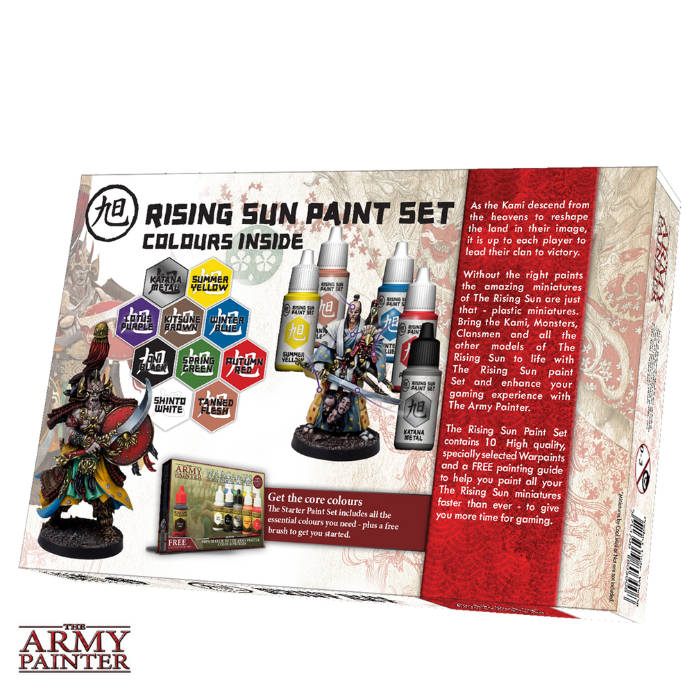 Army Painter Warpaints: Rising Sun Paint Set