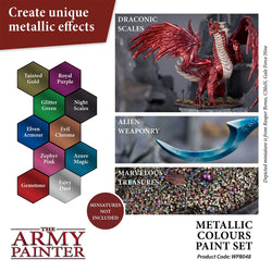Army Painter Warpaints: Metallic Colours Paint Set (ONLINE ORDER ONLY)