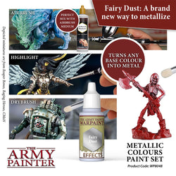 Army Painter Warpaints: Metallic Colours Paint Set (ONLINE ORDER ONLY)