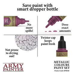 Army Painter Warpaints: Metallic Colours Paint Set (ONLINE ORDER ONLY)