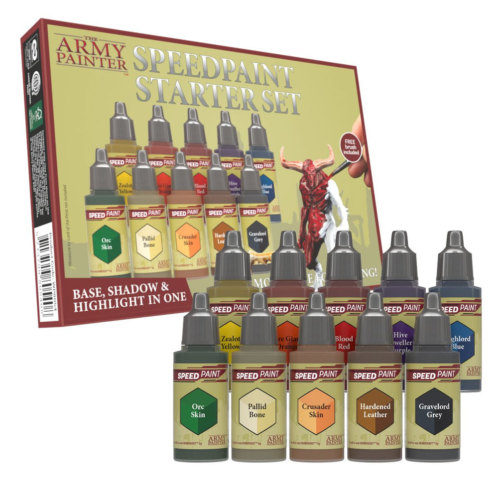 Army Painter Warpaints: Speedpaint Starter Set (ONLINE ORDER ONLY)