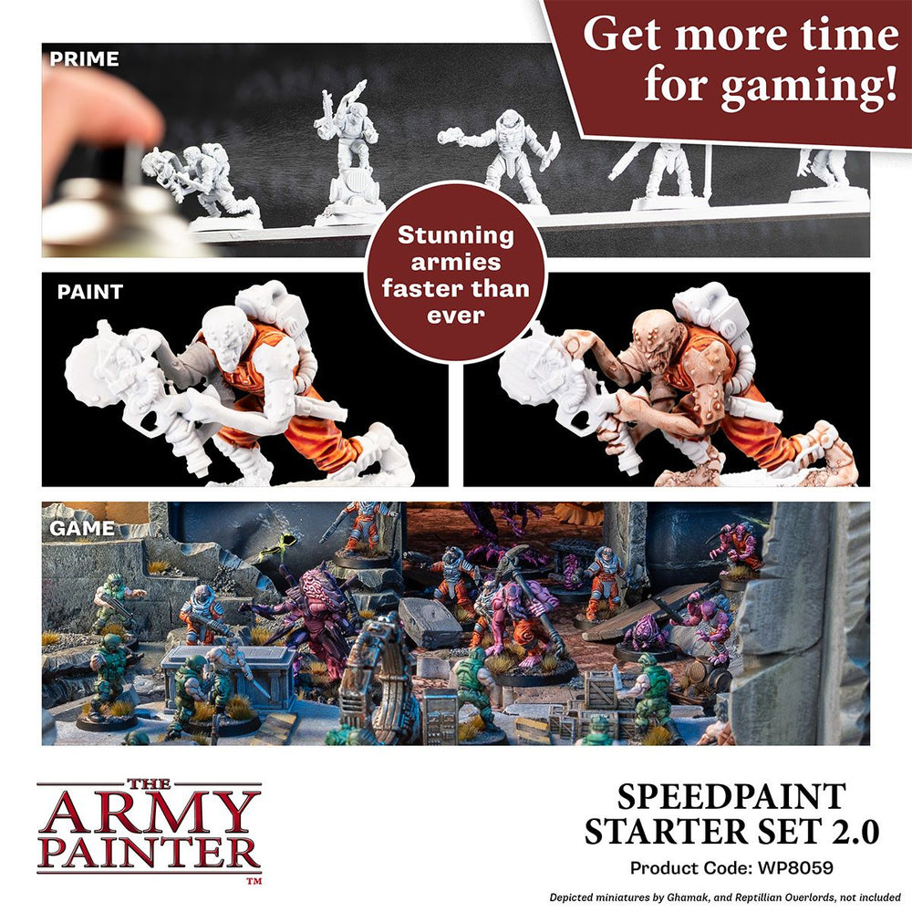 Army Painter Warpaints: Speedpaint Starter Set 2.0 (ONLINE ORDER ONLY)