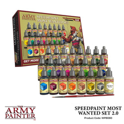 Army Painter Speedpaint Most Wanted Set 2.0 (ONLINE ORDER ONLY)