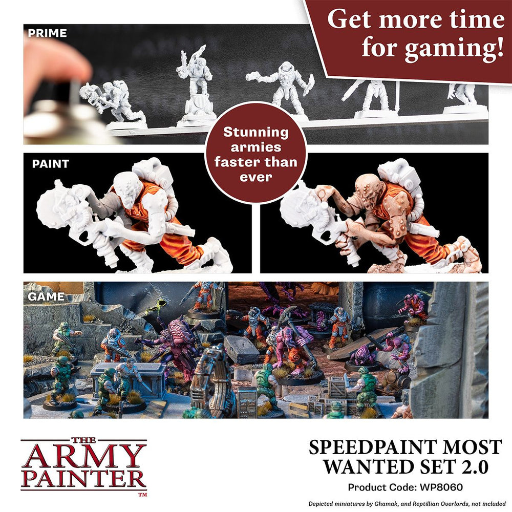 Army Painter Speedpaint Most Wanted Set 2.0 (ONLINE ORDER ONLY)