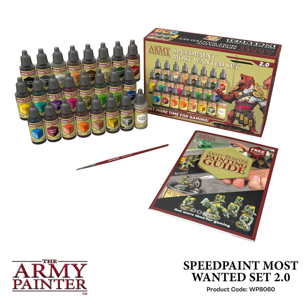Army Painter Speedpaint Most Wanted Set 2.0 (ONLINE ORDER ONLY)