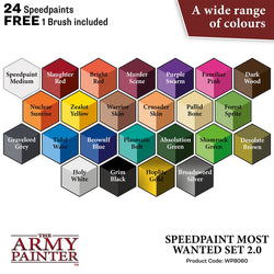 Army Painter Speedpaint Most Wanted Set 2.0 (ONLINE ORDER ONLY)