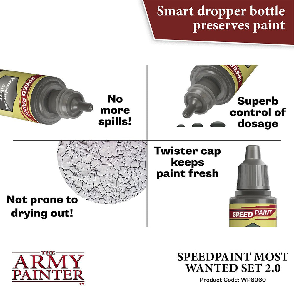 Army Painter Speedpaint Most Wanted Set 2.0 (ONLINE ORDER ONLY)
