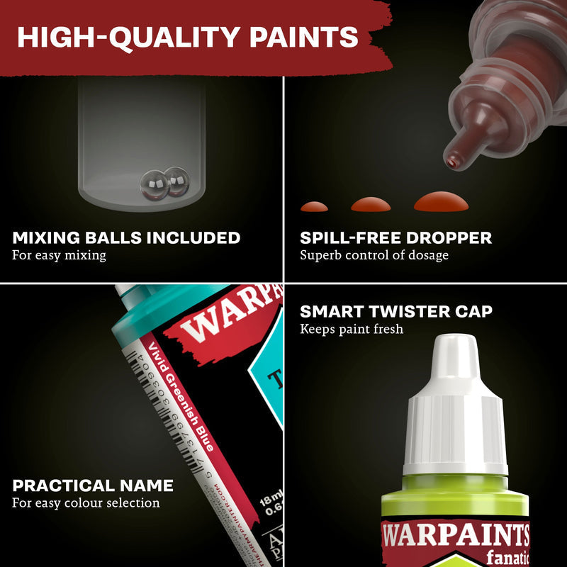 The Army Painter Warpaints Fanatic: Washes Paint Set (ONLINE ORDER ONLY)