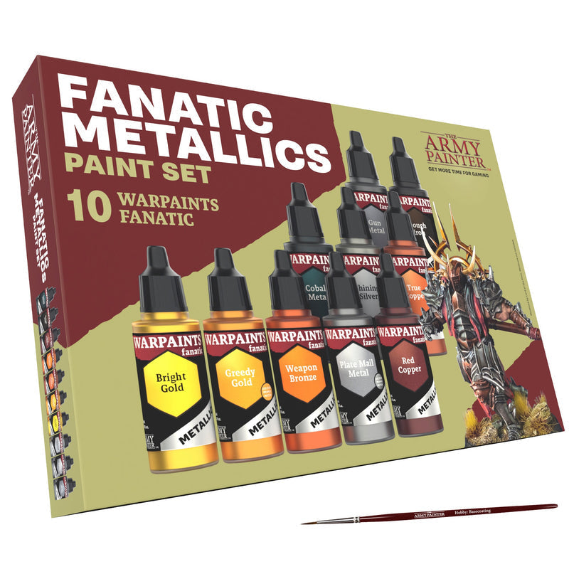The Army Painter Warpaints Fanatic: Metallics Set (ONLINE ORDER ONLY)