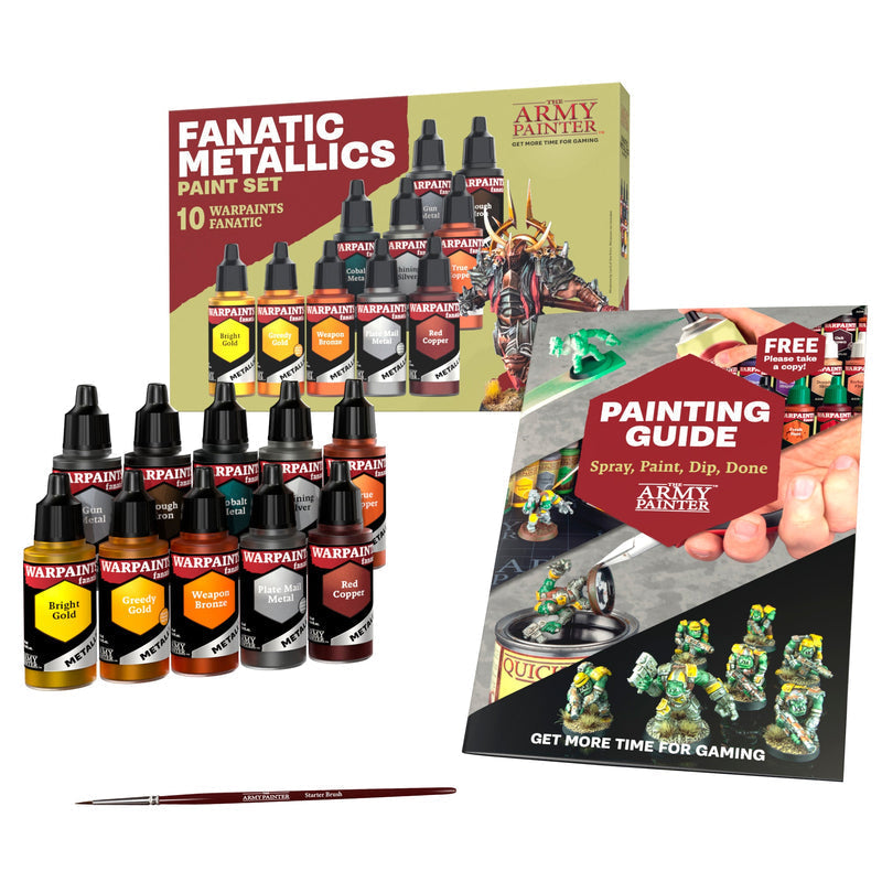 The Army Painter Warpaints Fanatic: Metallics Set (ONLINE ORDER ONLY)