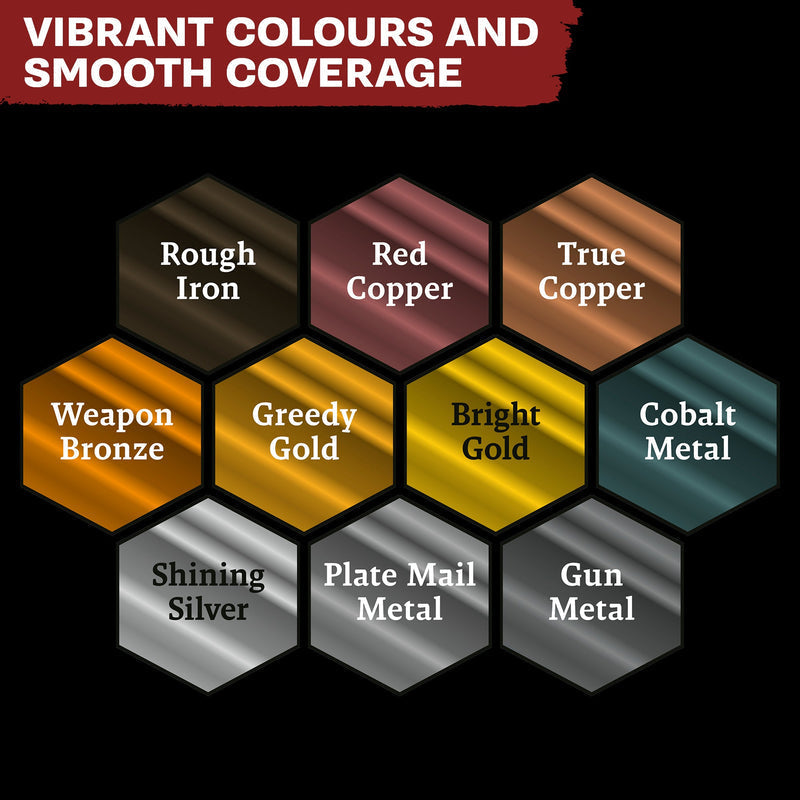 The Army Painter Warpaints Fanatic: Metallics Set (ONLINE ORDER ONLY)