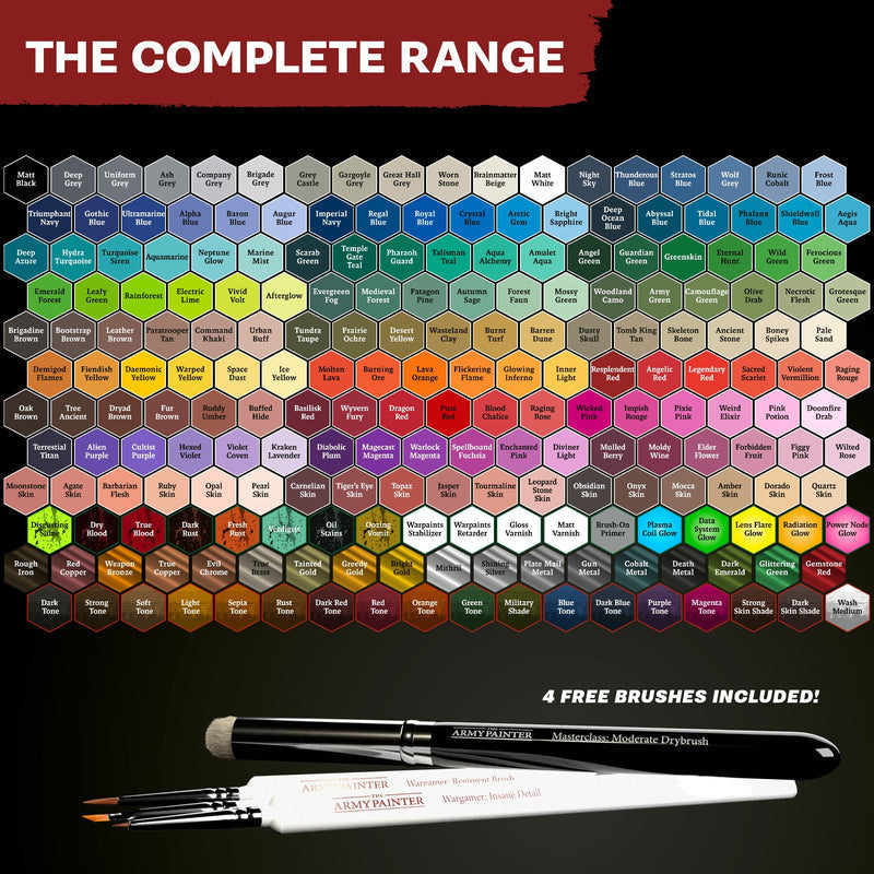 Army Painter Warpaints Fanatic: Complete Set (ONLINE ORDER ONLY)