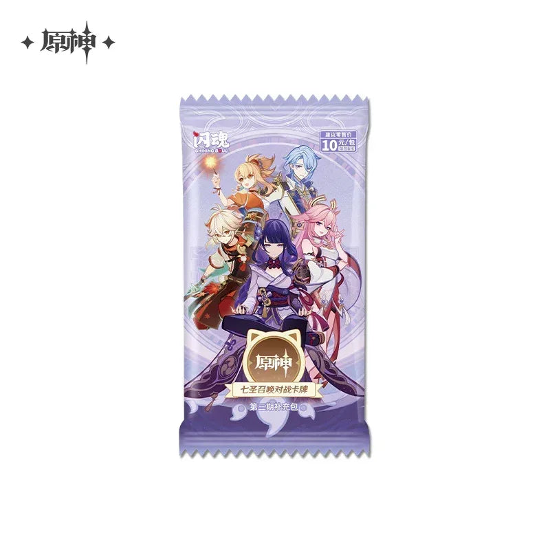 Genshin Impact Genius Invokation TCG Series Booster Pack Vol.3 Mystery Box (ONLINE ORDER ONLY)