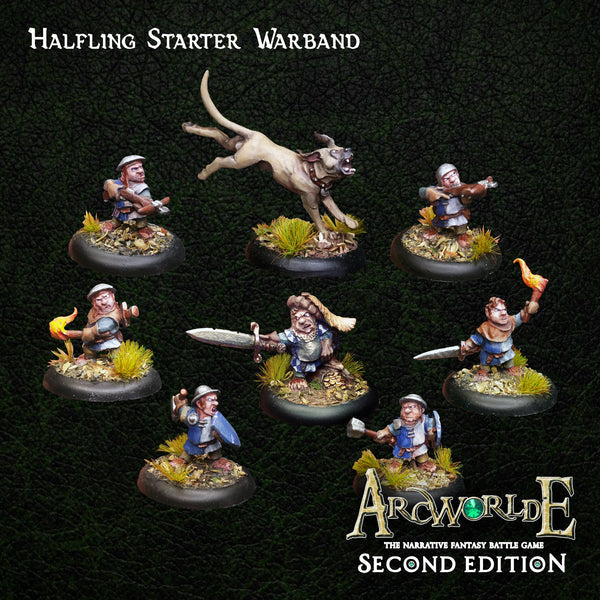 ArcWorlde: Halfling Starter Warband (ONLINE ORDER ONLY)