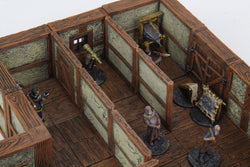 WarLock Tiles: Town & Village II - Full Height Plaster Walls (ONLINE ORDER ONLY)