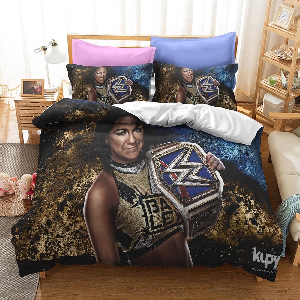 WWE RAW Cosplay Bedding Set Quilt Cover Without Filler (Online Order Only)