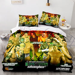 WWE RAW Cosplay Bedding Sets Soft Quilt Cover Without Filler (Online Order Only)