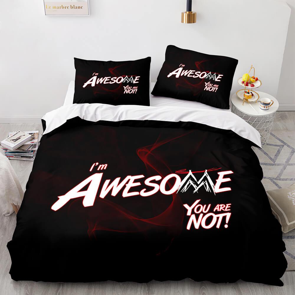 WWE RAW Bedding Set Duvet Cover Bed Sets (Online Order Only)