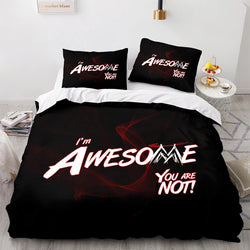 WWE RAW Pattern Bedding Sets Quilt Cover Without Filler (Online Order Only)