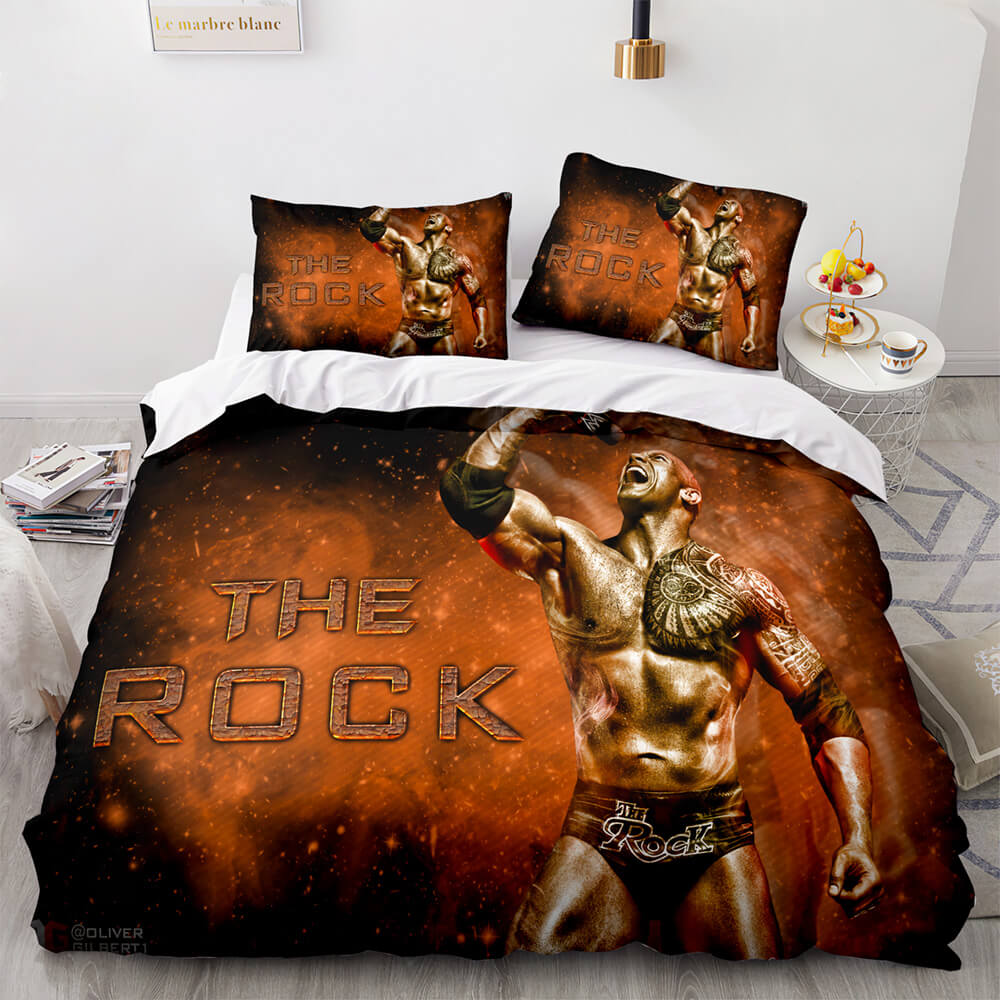 WWE RAW Cosplay Bedding Sets Soft Quilt Cover Without Filler (Online Order Only)