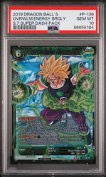 2019 DRAGON BALL SUPER OVRWLM.ENERGY BROLY #P-136 - PSA 10 (Online Order Only)