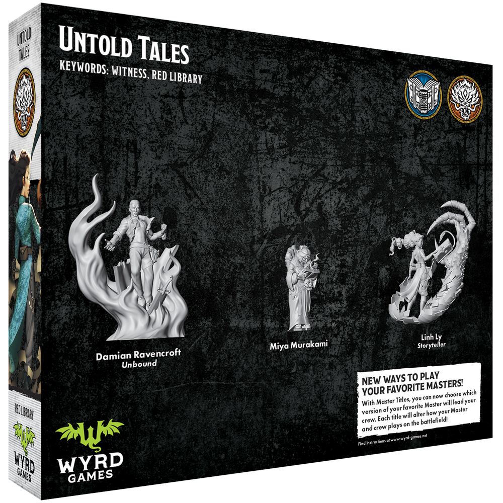 Malifaux Third Edition: Untold Tales (ONLINE ORDER ONLY)