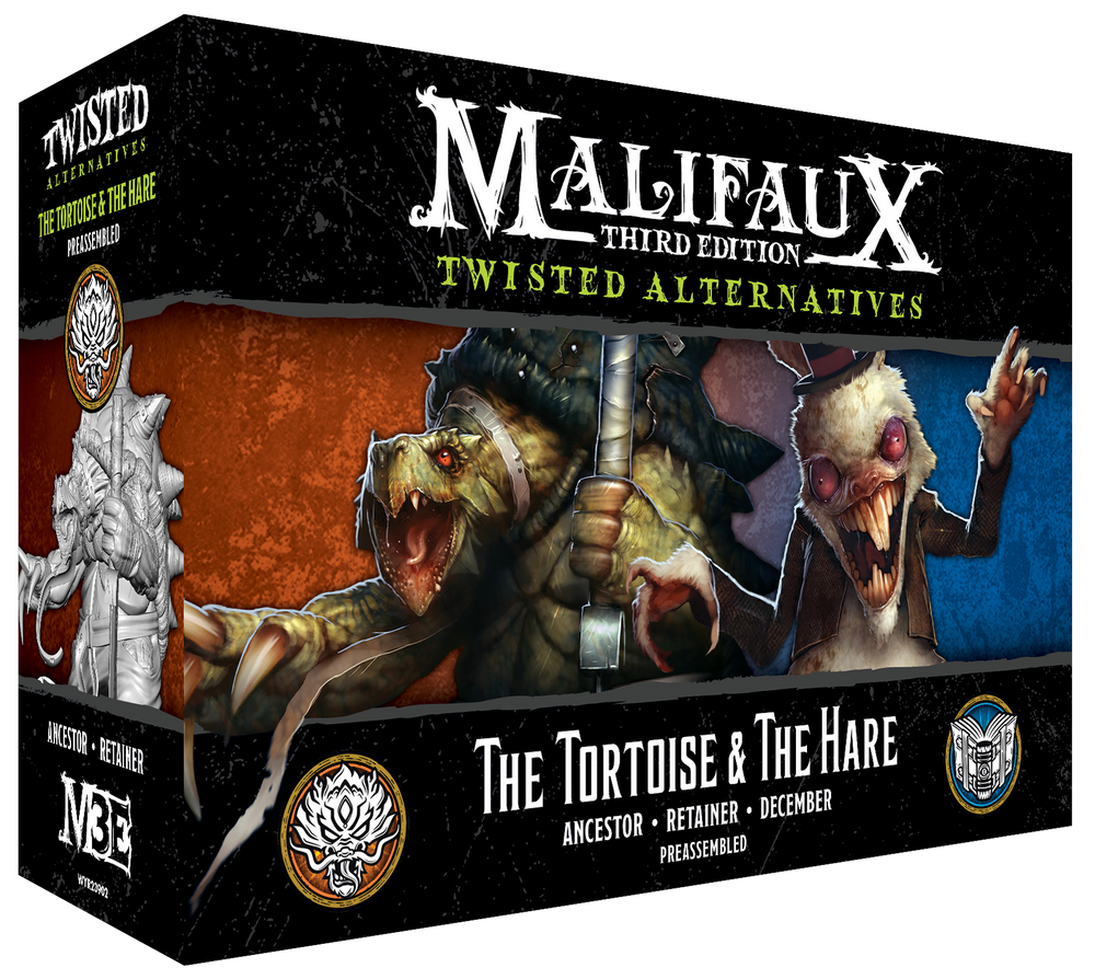 Malifaux Third Edition: Twisted Alternatives - The Tortoise & The Hare (ONLINE ORDER ONLY)