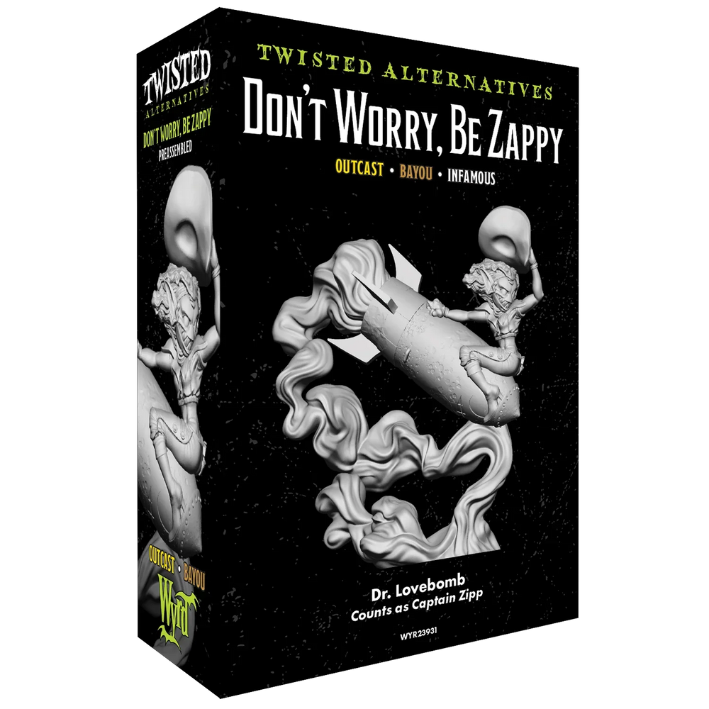Malifaux Third Edition: Twisted Alternatives - Don't Worry, Be Zappy (ONLINE ORDER ONLY)