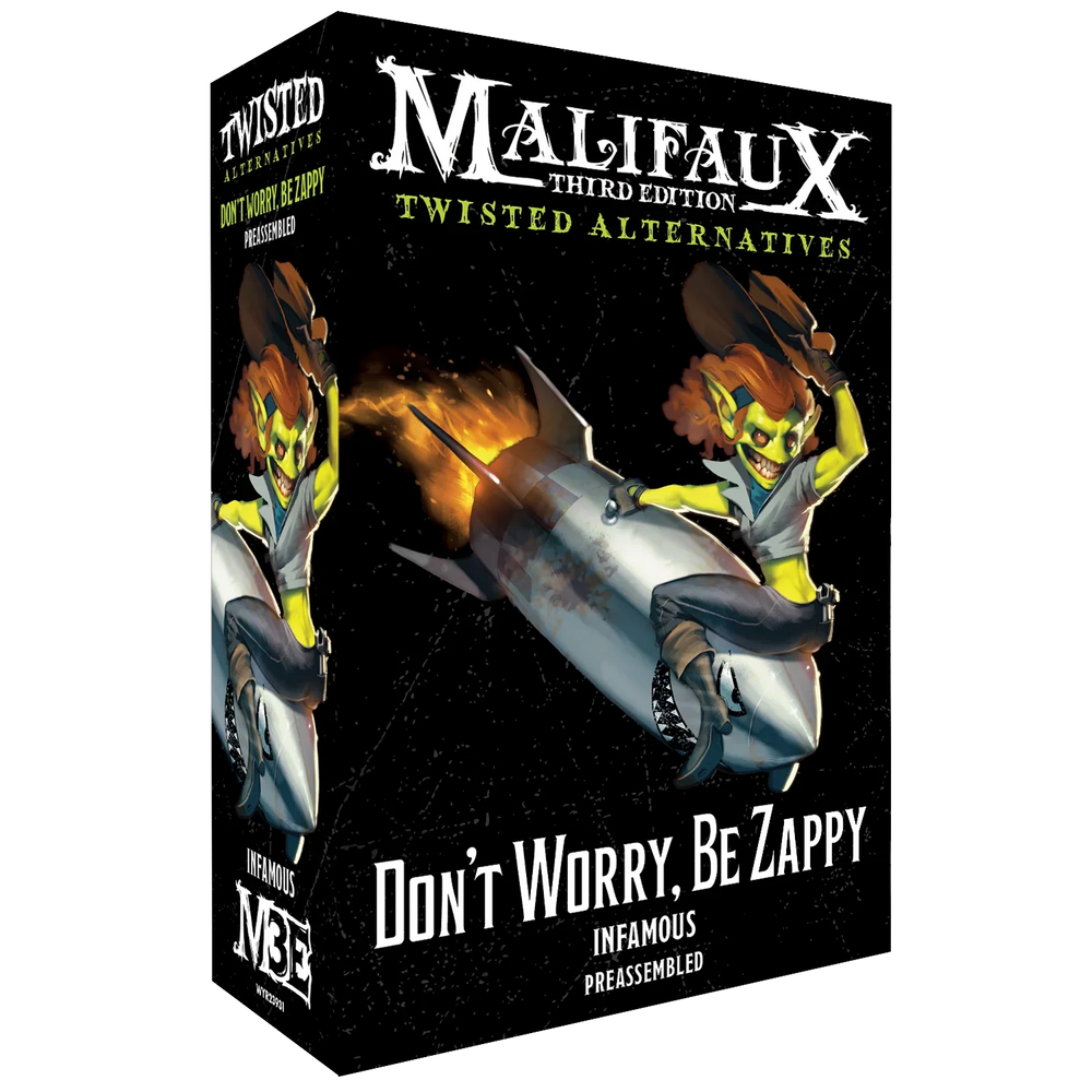 Malifaux Third Edition: Twisted Alternatives - Don't Worry, Be Zappy (ONLINE ORDER ONLY)