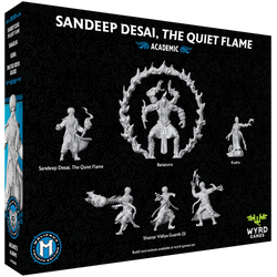 Malifaux 4E: Arcanists - Sandeep Desai, The Quiet Flame (ONLINE ORDER ONLY)