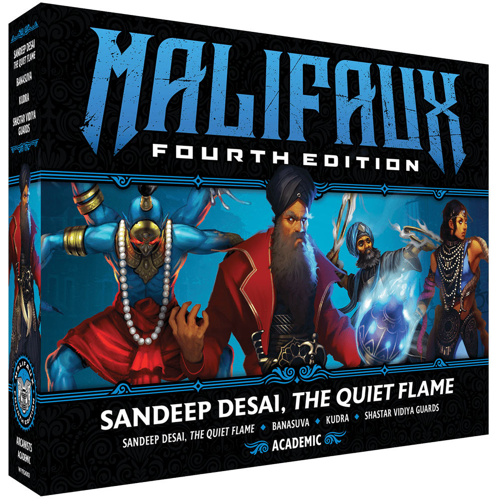 Malifaux 4E: Arcanists - Sandeep Desai, The Quiet Flame (ONLINE ORDER ONLY)