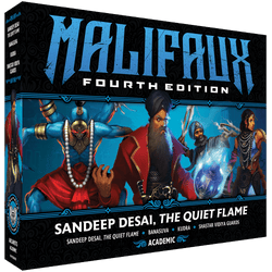 Malifaux 4E: Arcanists - Sandeep Desai, The Quiet Flame (ONLINE ORDER ONLY)