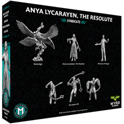 Malifaux 4E: Explorer's Society - Anya Lycarayen, The Resolute