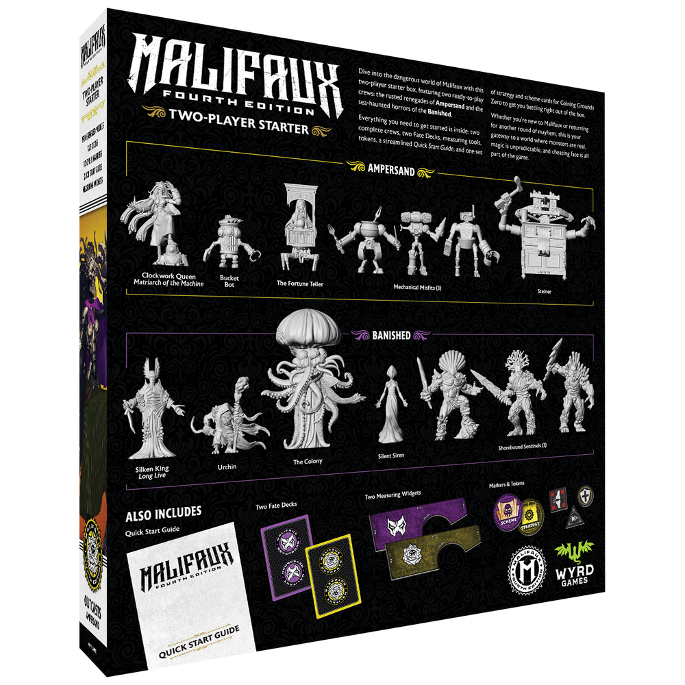 Malifaux 4E: Two-Player Starter (ONLINE ORDER ONLY)