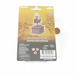 WZK90210 Heroic Statue Miniature Accessories Deep Cuts Unpainted Miniatures (ONLINE ORDER ONLY)