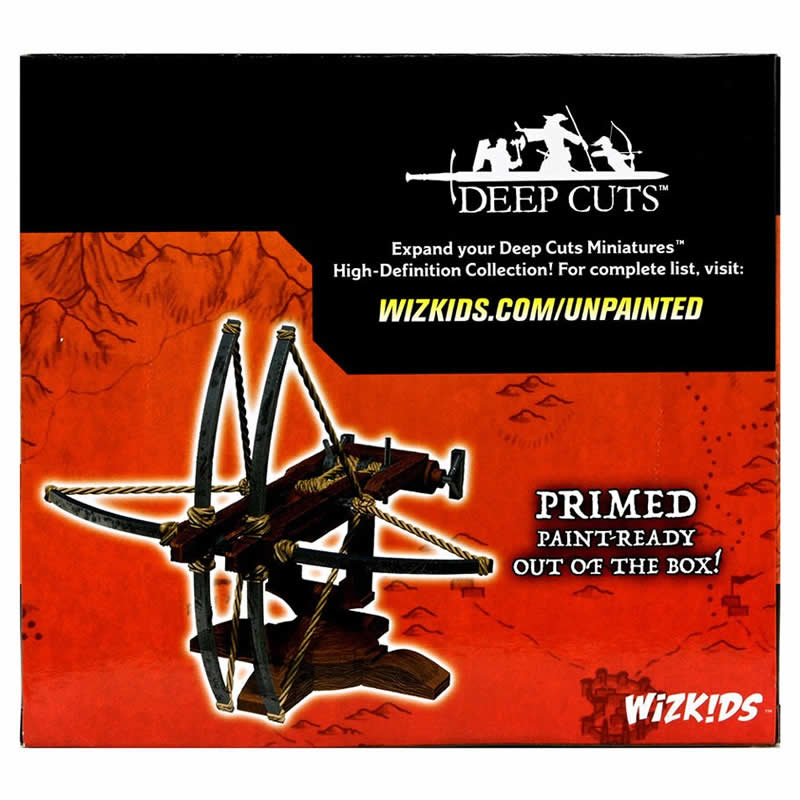 WZK90341 Ballista Miniature Figures Deep Cuts Unpainted Miniatures (ONLINE ORDER ONLY)