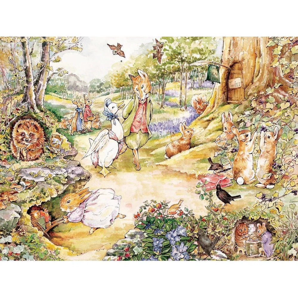 Walk in the Woods Peter Rabbit 1000 Piece Jigsaw Puzzle NYPC (ONLINE ORDER ONLY)