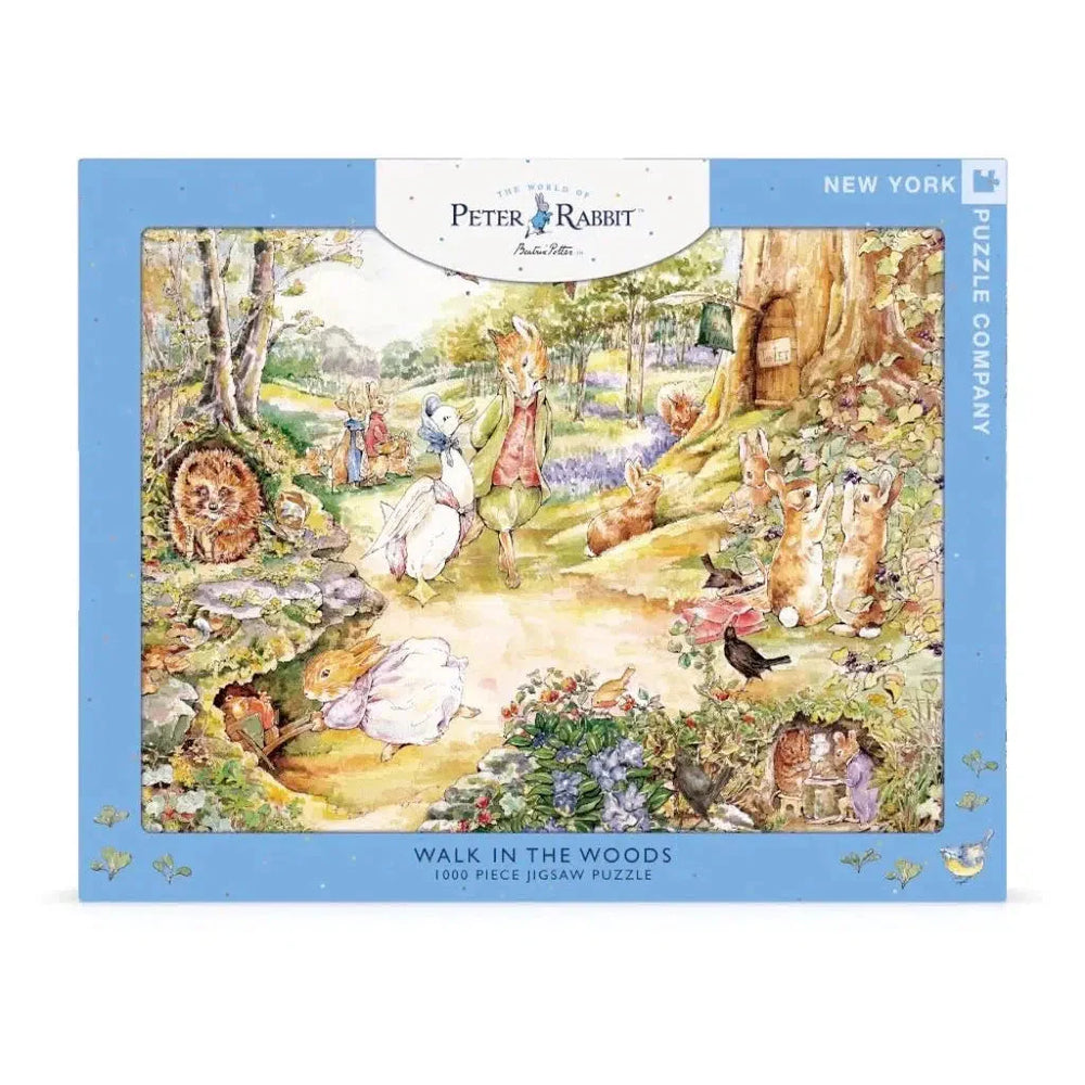 Walk in the Woods Peter Rabbit 1000 Piece Jigsaw Puzzle NYPC (ONLINE ORDER ONLY)